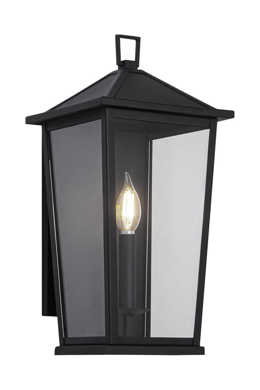 Ingress Outdoor Wall Lantern in Matte Black