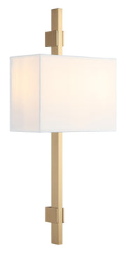 Badgley 2-Light Wall Sconce in Aged Gold Brass