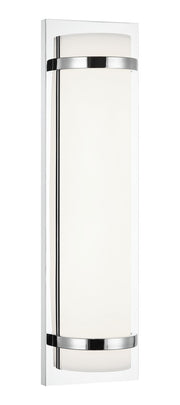 Brampton Large Bath Sconce in Chrome