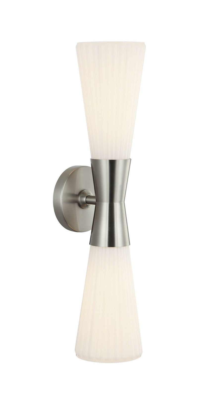 Jameson 21" 2-Light Wall Sconce in Brushed Nickel
