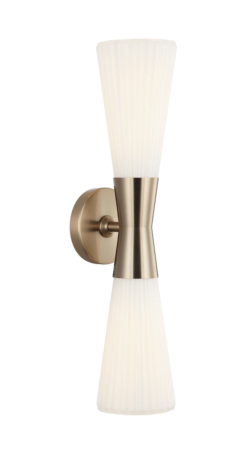 Jameson 21" 2-Light Wall Sconce in Champagne Gold