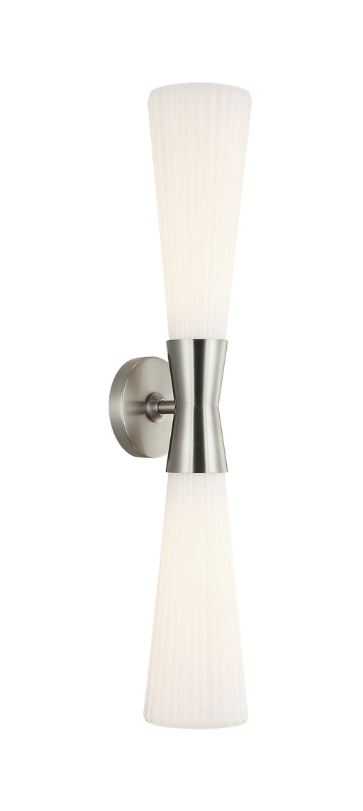 Jameson 28" 2-Light Wall Sconce in Brushed Nickel