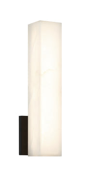 Muro 16" LED Wall Sconce in Matte Black