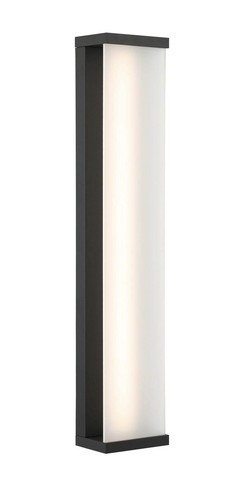 Stratum 24" LED Wall Sconce in Matte Black