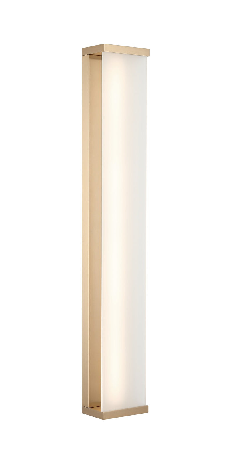 Stratum 30" 2-Light LED Wall Sconce in Champagne Gold