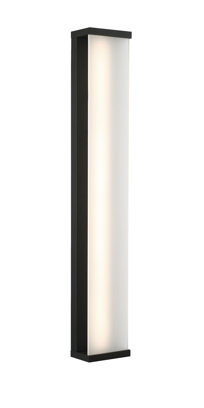 Stratum 30" 2-Light LED Wall Sconce in Matte Black