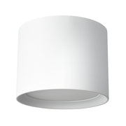Uma 9" Semi-Flush Mount in White