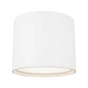 Uma 12" Semi-Flush Mount in White