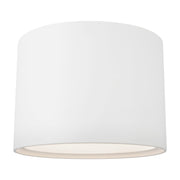 Uma 15" Semi-Flush Mount in White