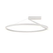 Roda 31" Semi-Flush Mount in White