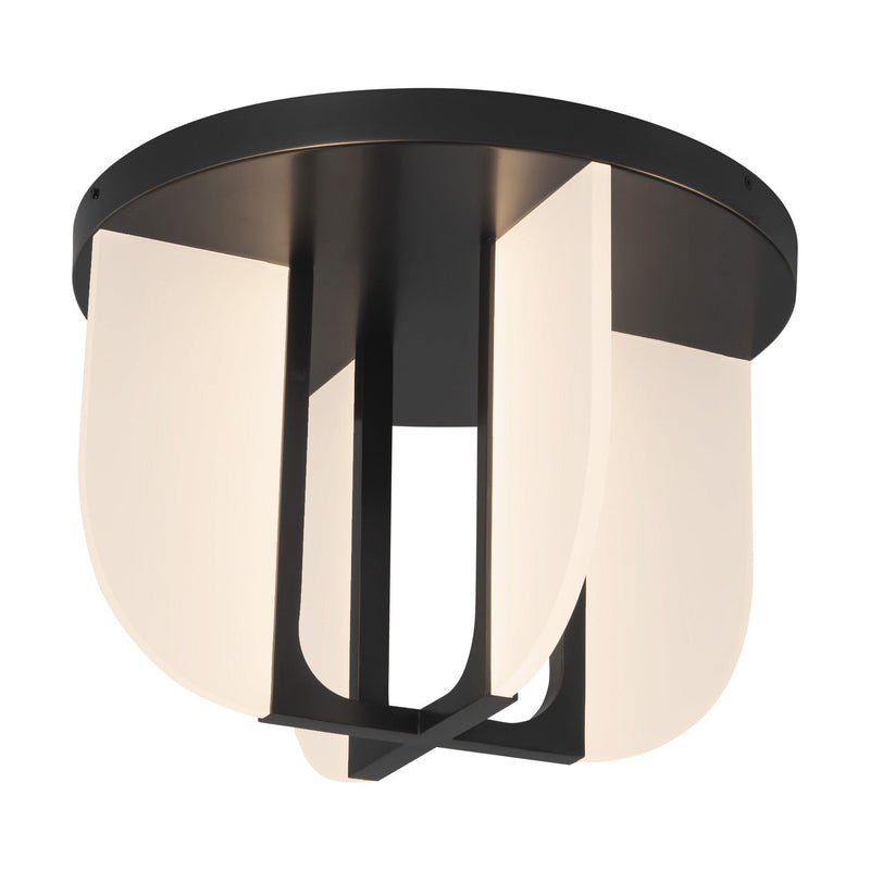 Anders 16" LED Semi-Flush Mount in Urban Bronze