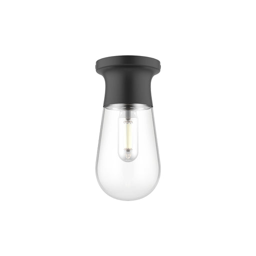 Marcel 5" Semi-Flush Mount in Matte Black