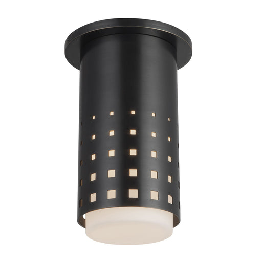 Astoria 7" Semi-Flush Mount in Urban Bronze