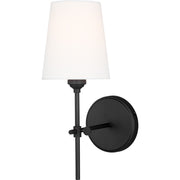 Baker Bath Sconce in Midnight Black