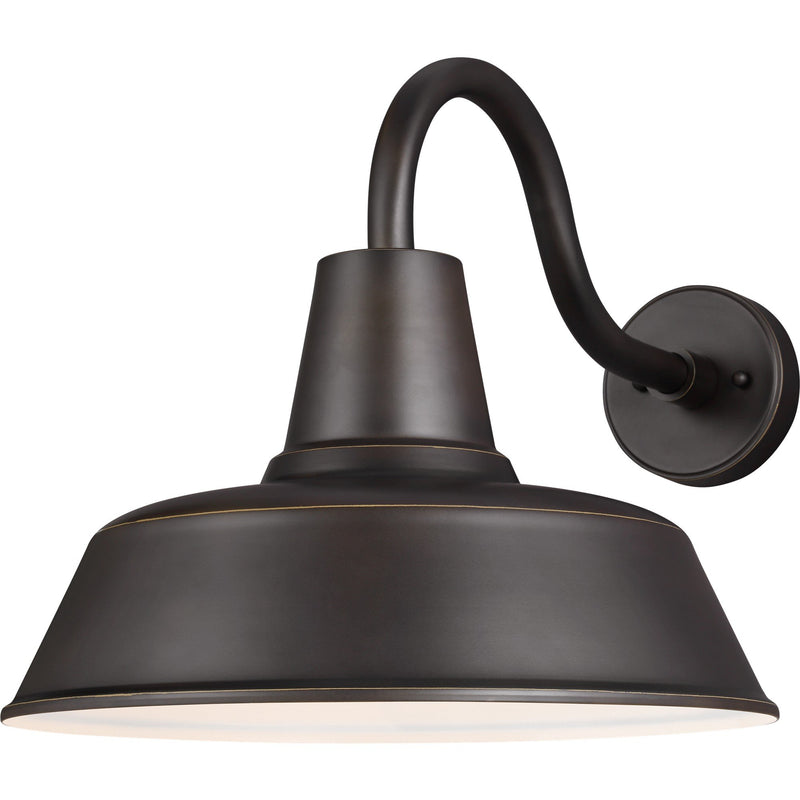 Barn Light Extra Large Outdoor Wall Sconce in Antique Bronze