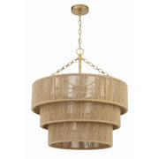 Shyla 10 Light 24" Pendant in Soft Gold