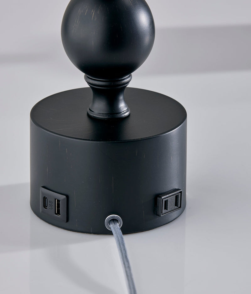 Julius Table Lamp Set of 2 in Black