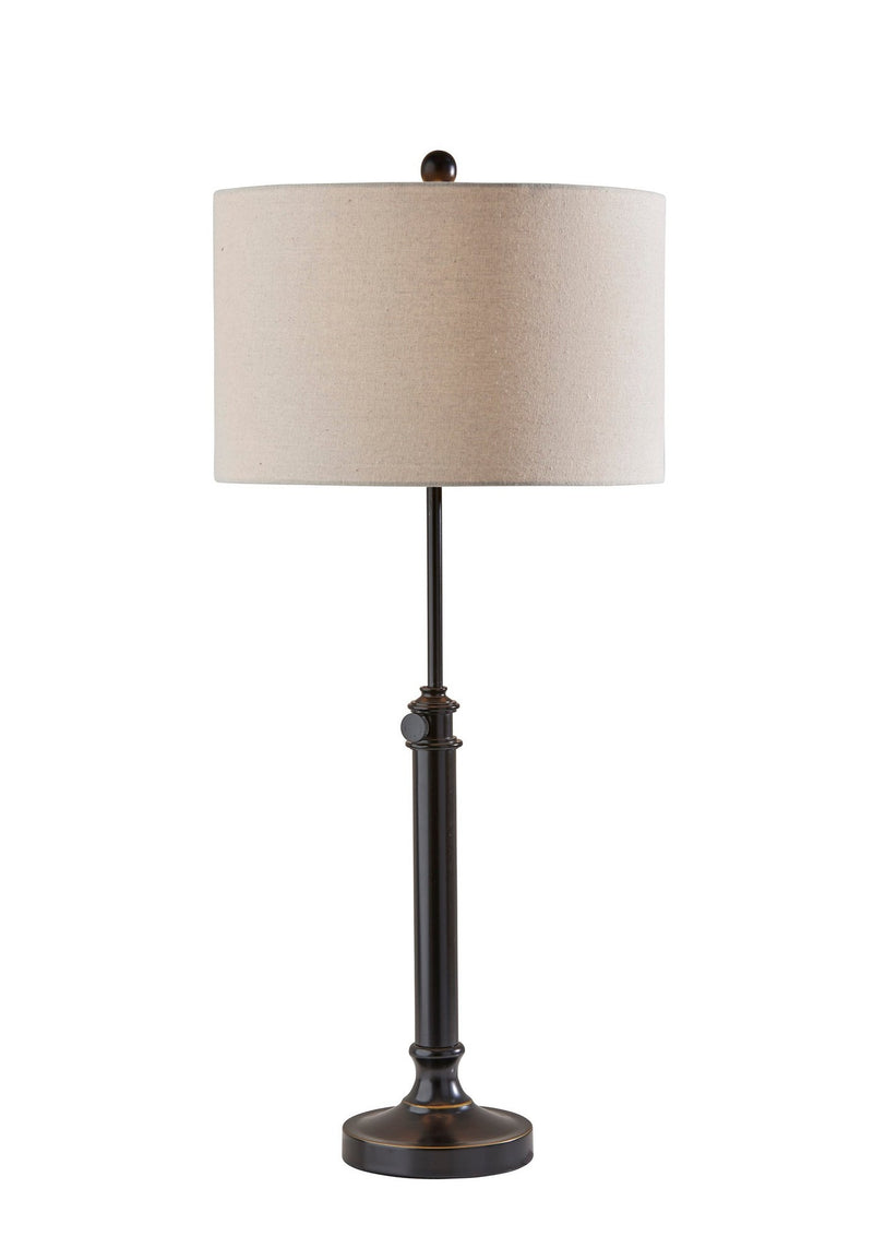 Barton Table Lamp in Antique Bronze
