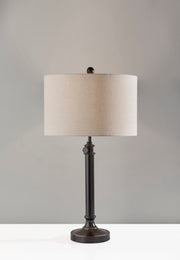 Barton Table Lamp in Antique Bronze