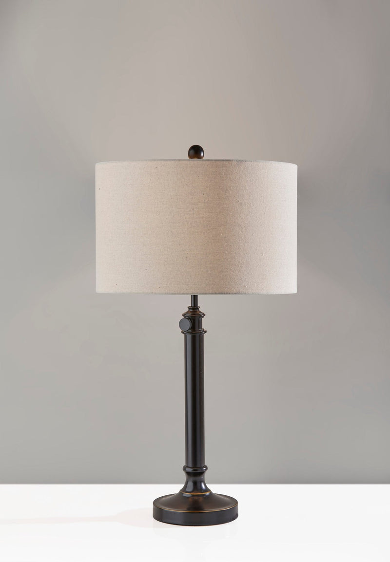 Barton Table Lamp in Antique Bronze