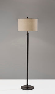 Barton Floor Lamp in Antique Bronze