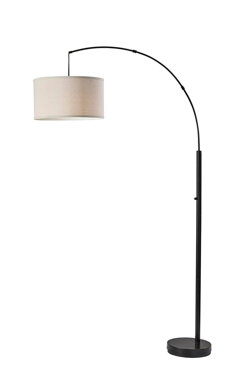 Rockwell Arc Floor Lamp in Black