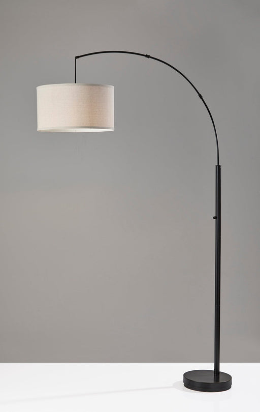 Rockwell Arc Floor Lamp in Black