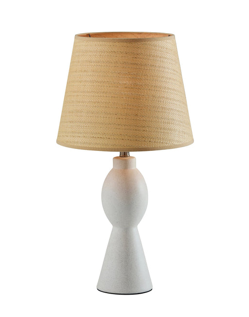 Everest Table Lamp in White Ceramic