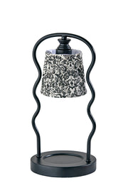Twirl Candle Warmer Lamp in Black