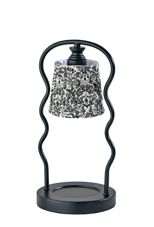 Twirl Candle Warmer Lamp in Black