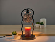Twirl Candle Warmer Lamp in Black