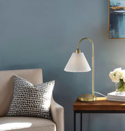 Thalia Table Lamp in Antique Brass