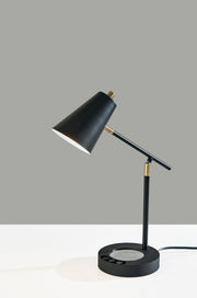 Cup Warming Desk Lamp in Black
