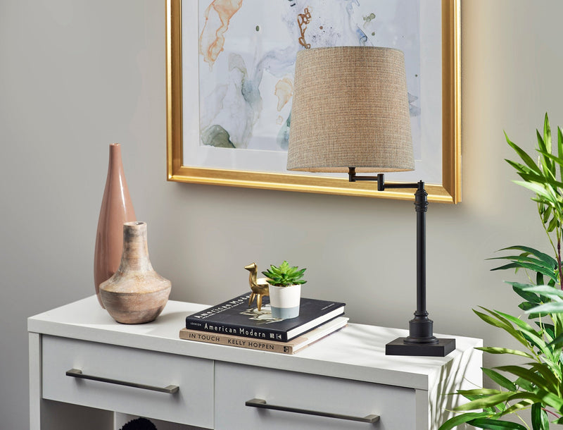 Dante Table Lamp in Black
