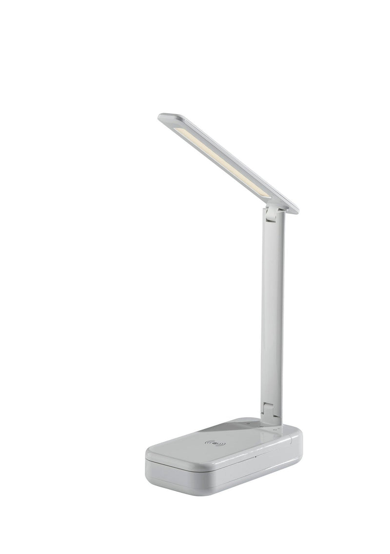 UV-C Sanitizing LED Desk Lamp in White