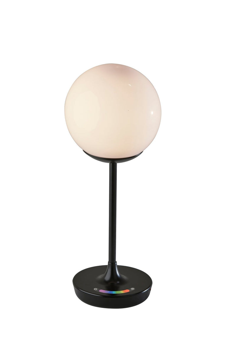 Millie LED Cordless Table Lamp in Black