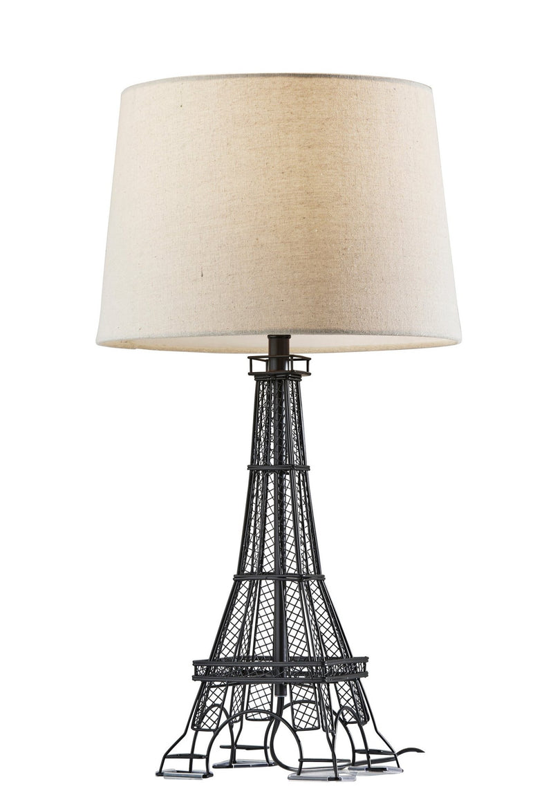 Eiffel Table Lamp in Black