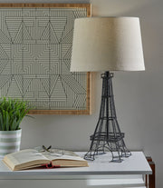Eiffel Table Lamp in Black