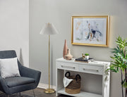 Jeremy Floor Lamp in Antique Brass