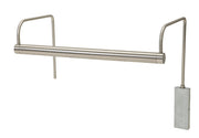 Slim-Line 15" LED Plug-In Picture Light in Satin Nickel
