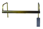Slim-Line 15" LED Plug-In Picture Light in Antique Brass