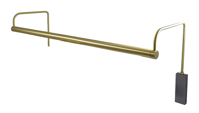 Slim-Line 29" LED Plug-In Picture Light in Satin Brass