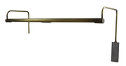 Slim-Line 29" LED Plug-In Picture Light in Antique Brass