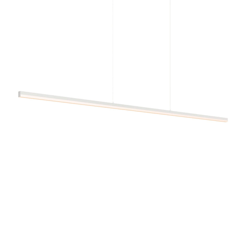 Current 60" Linear Pendant in White