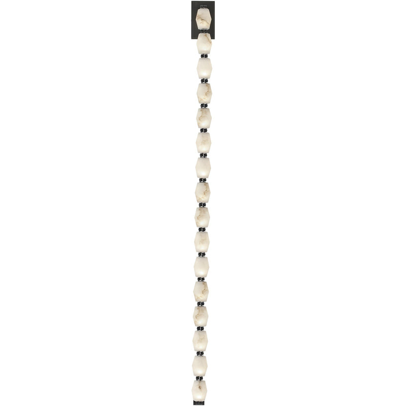 Collier Alabaster 53 Wall Sconce in Bronze