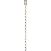 Collier Alabaster 53 Wall Sconce in Polished Nickel