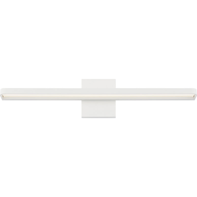 Banda 24 Bath Vanity Light in Matte White Integrated
