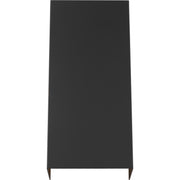 Brompton Medium Wall Sconce in Nightshade Black Integrated