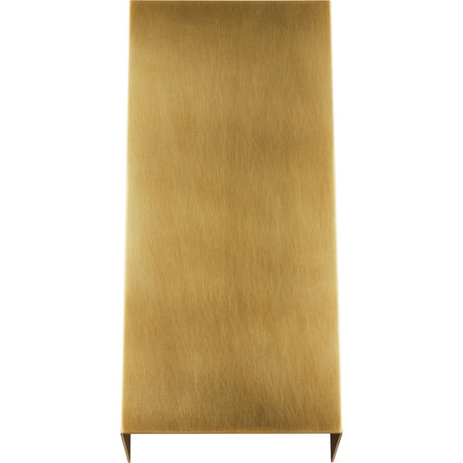Brompton Medium Wall Sconce in Natural Brass Integrated
