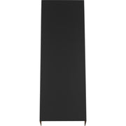 Brompton Large Wall Sconce in Nightshade Black